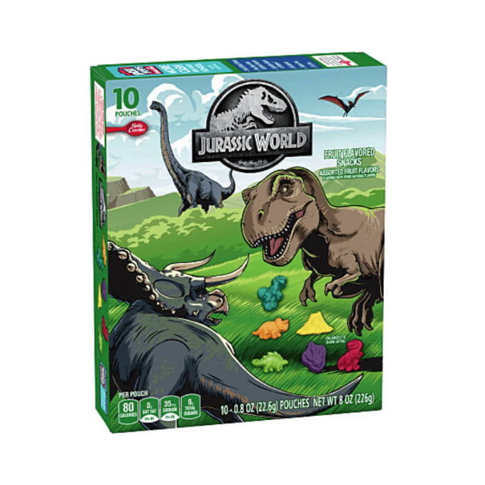 Jurassic World Fruit Flavored Snacks Assorted Flavor 226 g