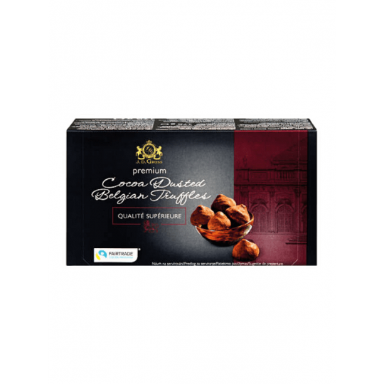 J.D. gross Cocoa Dusted Belgian Truffles 175 g