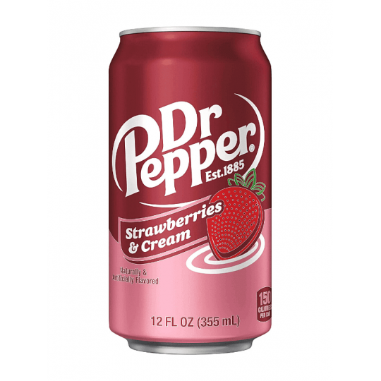 Dr Pepper Strawberries Cream 355 ml