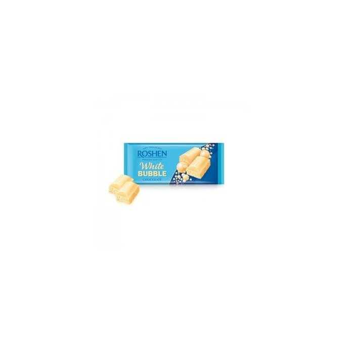 Roshen White Bubble Chocole 80gr - BEYAZ ÇİKOLATA