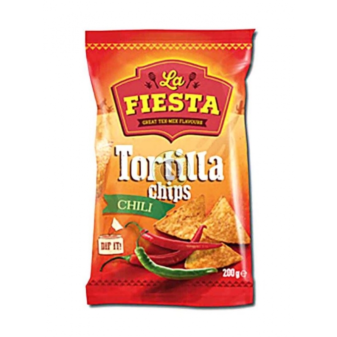 La Fiesta Tortilla Chips Chilli 200 g