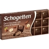 Schogetten dark chocolate with cocoa & hazelnuts 100gr