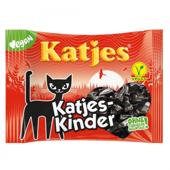 Katjes Kinder Würziges Hartlakritz Vegan 175g