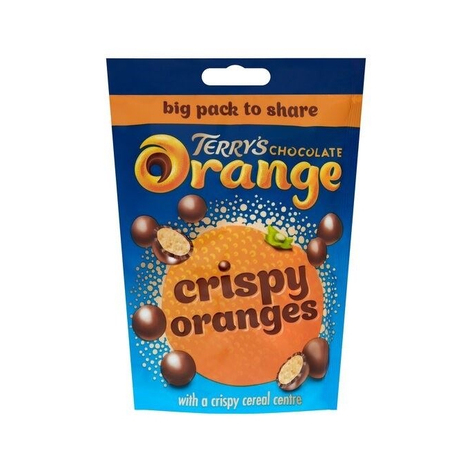 Terrys Chocolate Orange Milk Crispy Oranges 125G