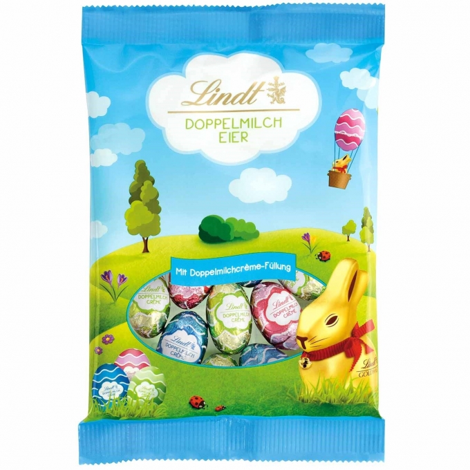 Lindt Dopprlmilch Eier Eggs Sütlü Mini Yumurta Çikolata 100g Kısmet