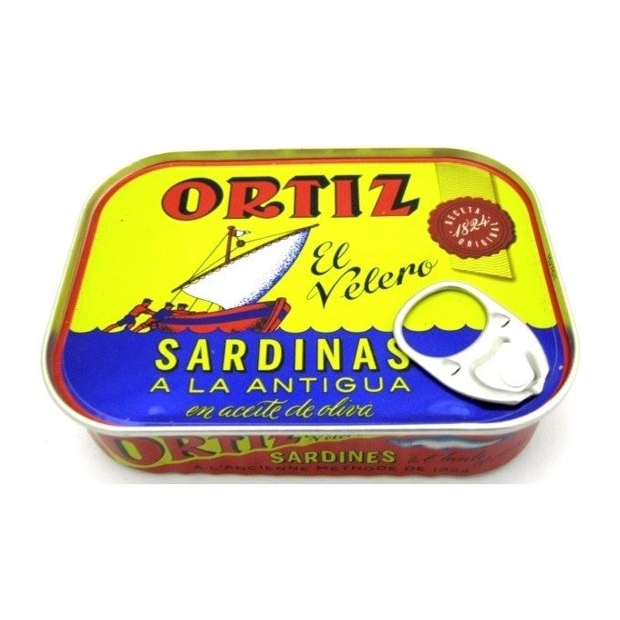 Ortiz Sardinas A La Antigua 140gr