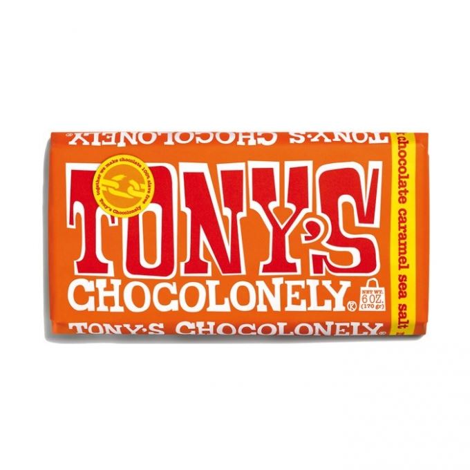 Tony's Chocolonely Karamel Parçacıklı Ve Deniz Tuzlu Sütlü Belçika
