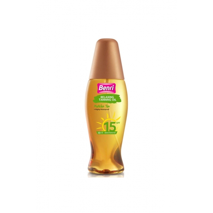 Matcha Tea Rahatlatma Etkili Bronzlaştırıcı Yağ Spf15 150 Ml