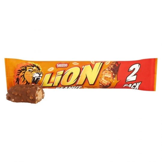 Nestle Lion Peanut Bar Yer Fıstıklı Bar Çikolata (2x30g) 60g Kısmet