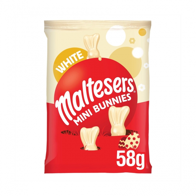 Maltesers Mini Bunnies White Chocolate 58g