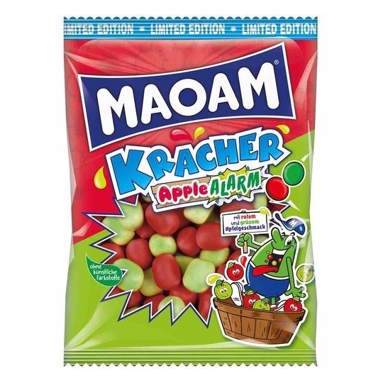 Maoam Kracher Apple-Alarm  Şekerleme 200g