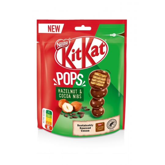 KIT KAT Pops Hazelnut & Cocoa Nıbs 110g