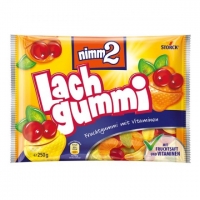 Nimm2 Lach Gummi 250gr  Turuncu Meyveler Dolgulu Şekerleme