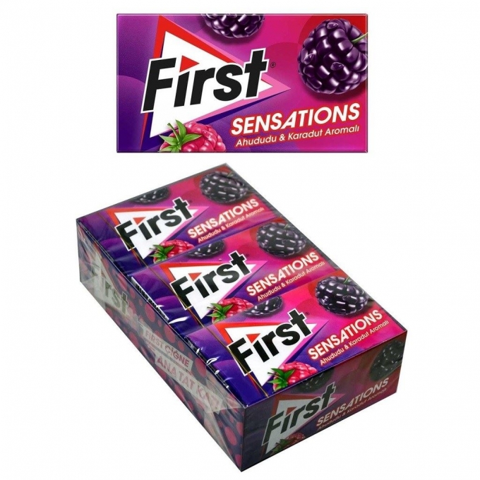 First Sensations Ahududu Karadut 12 Paket 27 gr