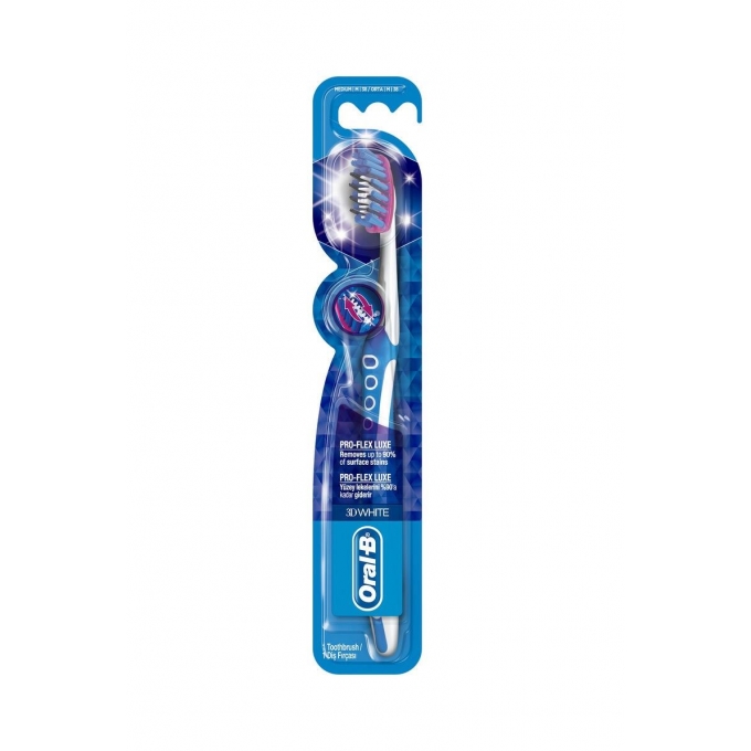 Oral-B Diş Fırçası Pro-flex 3 Boyutlu Beyazlık Luxe 3D White