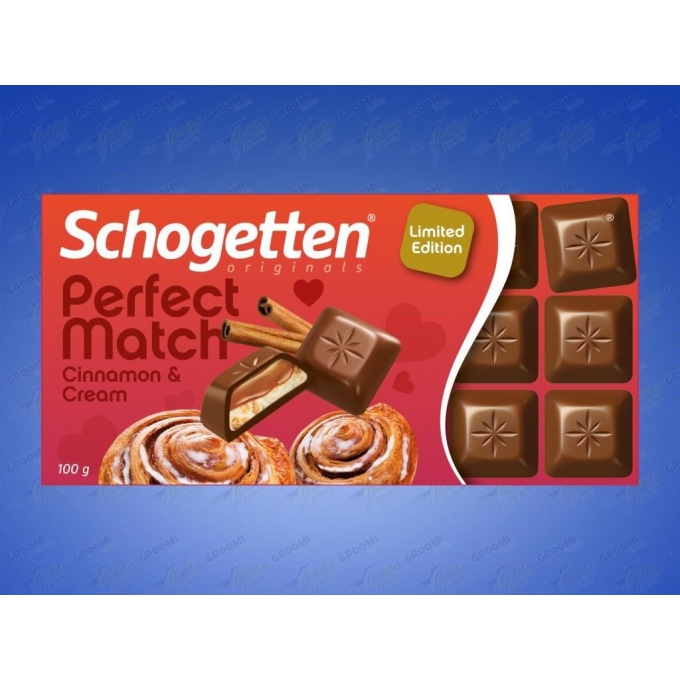 Schogetten Perfect Match Cinnamon&Cream 100gr