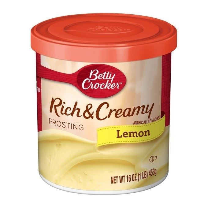 Betty Crocker Rico y Cremoso Frosting, Limon 453g