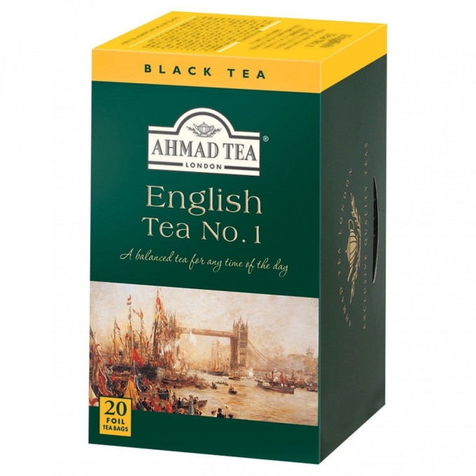 Ahmad English Tea No. 1 (20x2g) 40g Poşet Çay 20'li