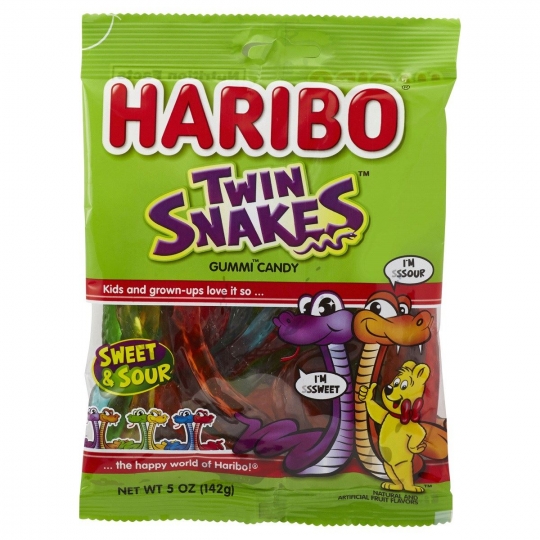 Haribo Twin Snakes 175 gr Kısmet Şarküteri