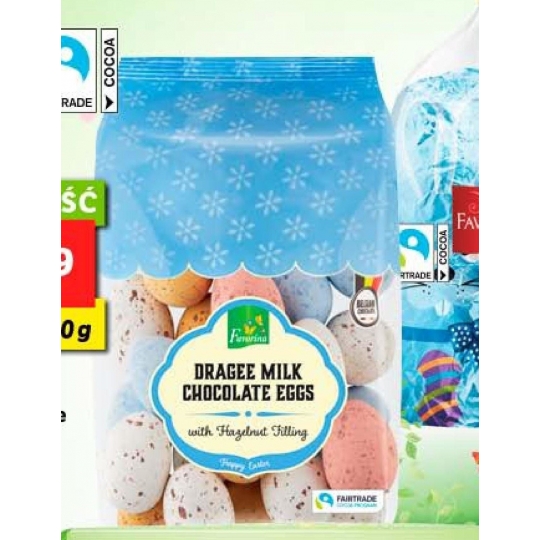 Favorina Dragee Milk Chocolate Eggs Çikolata 250gr