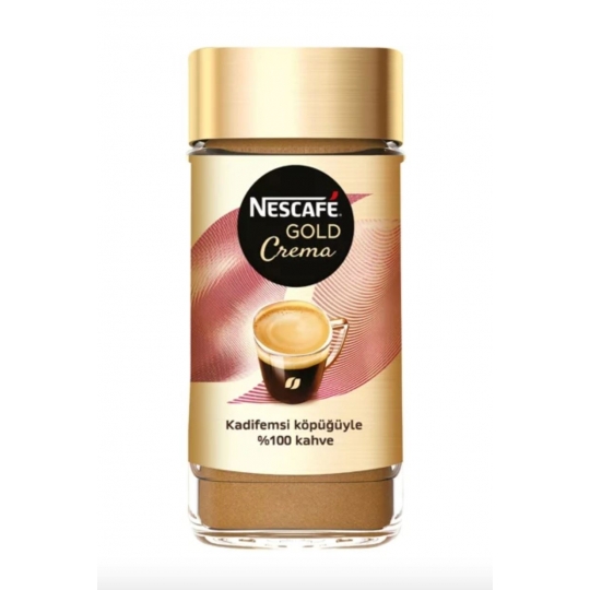 Nescafe Gold Crema Kahve Cam Kavanoz 95g