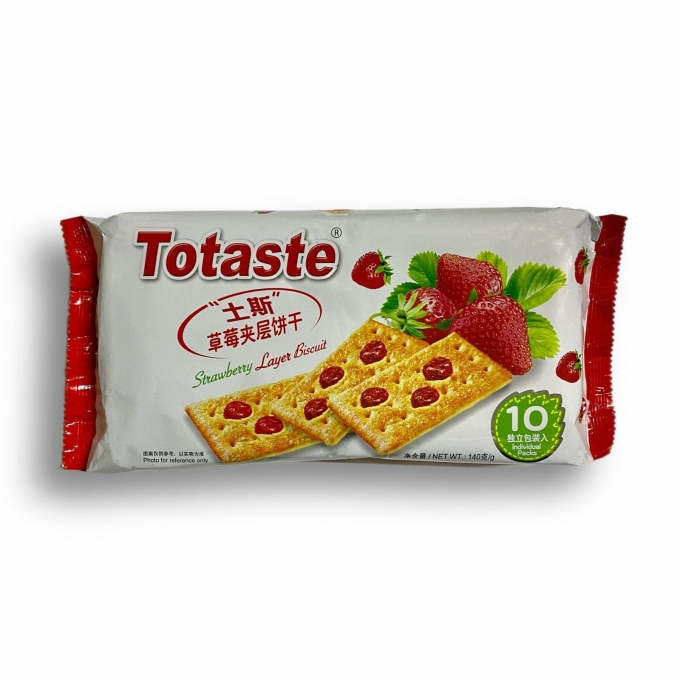 Totaste Strawberry Layer Biscuit 140g