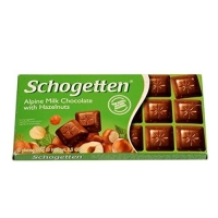 Schogetten Alpine Milk With Hazelnut 100 G