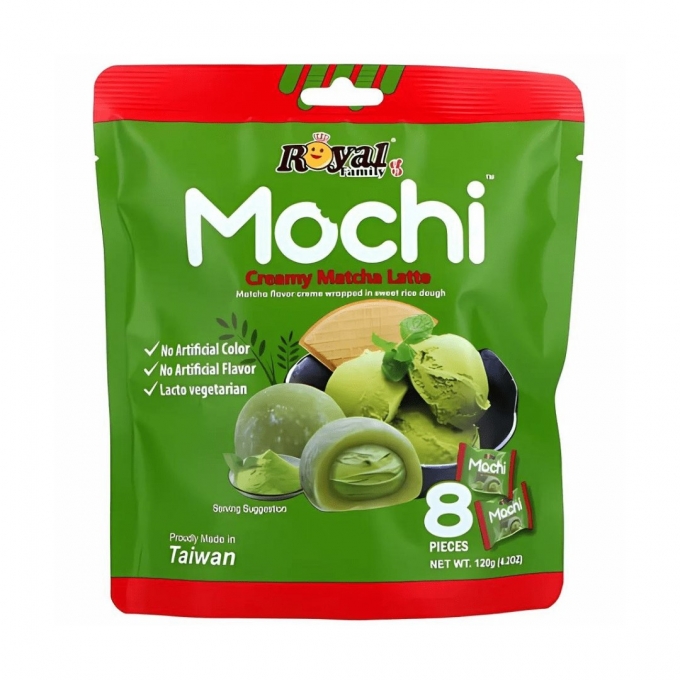 Royal Family Mochi Creamy Matcha Latte 120g