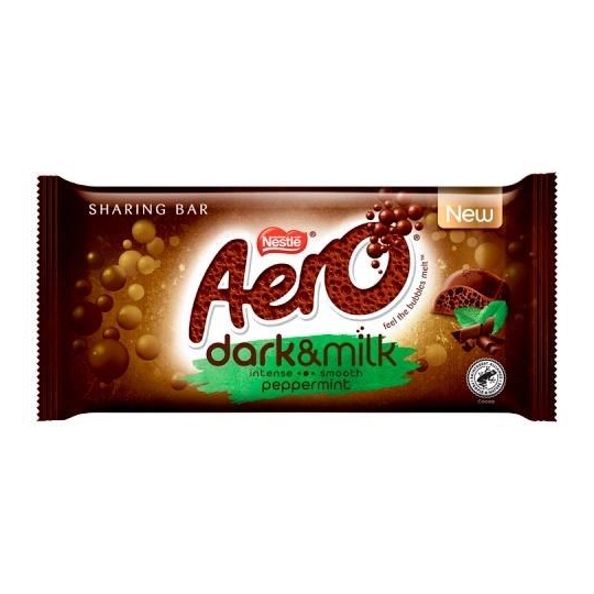 Nestle Aero Dark&Milk Peppermint Chocolate Sharing Bar 90g