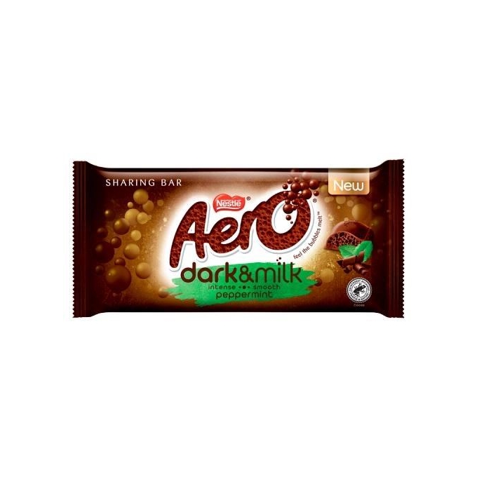 Nestle Aero Dark&Milk Peppermint Chocolate Sharing Bar 90g