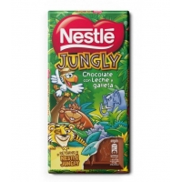 NESTLE JUNGLY CHOCOLATE BARS 125g