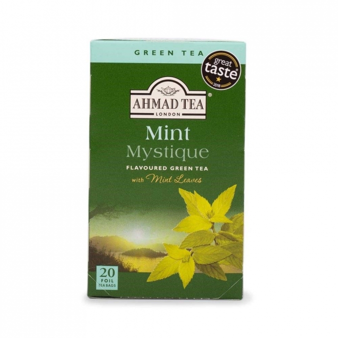 Ahmad Tea Mint Mystique Flavoured Green Tea (20x2g) 40g Poşet Çay 20'li