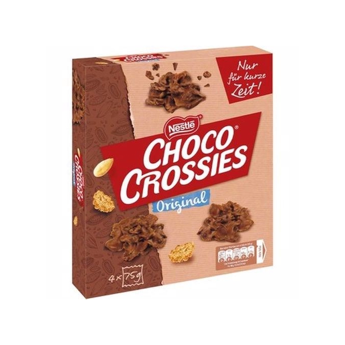 Nestle Choco Crossies Original Bademli Çikoalata Parçaları 2x75 gr