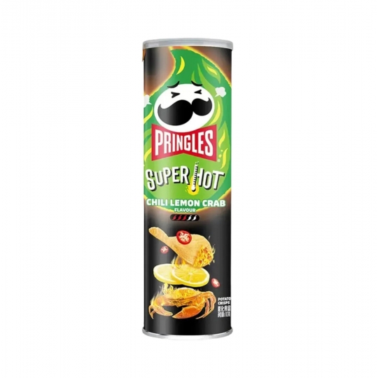 Pringles Super Hot Chili Lemon Crab 110g