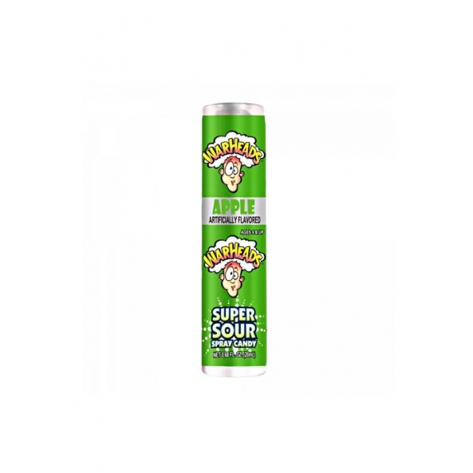 Warheads Super Sour Green Apple Spray Candy 20 Ml.