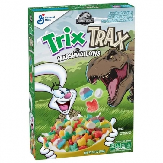 General Mills Trix Trax With Marshmallows 280g