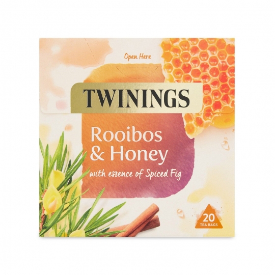 Twinings Rooibos & Honey Tea 20 bags 36gr