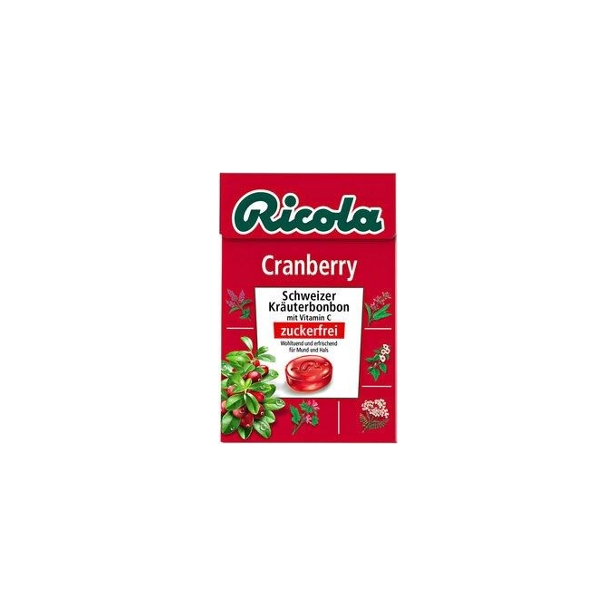 Ricola Cranberry Yaban Mersinli Şekerleme 50g