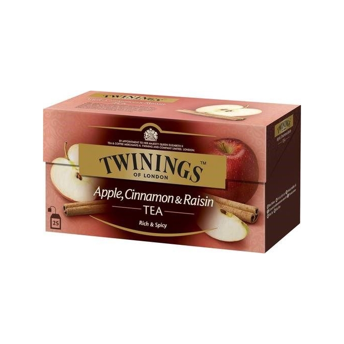 Twinings Tea Apple, Cinnamon & Raisin Tarçin Elma Bitki Çayı 50g