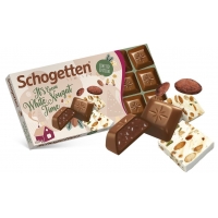 schogetten white nougat time 100g