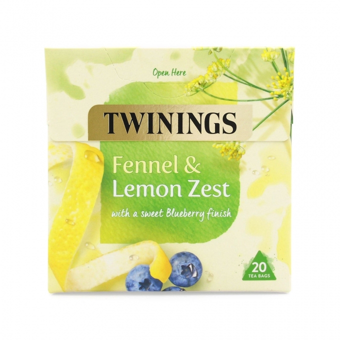 twinings fennel lemon zest