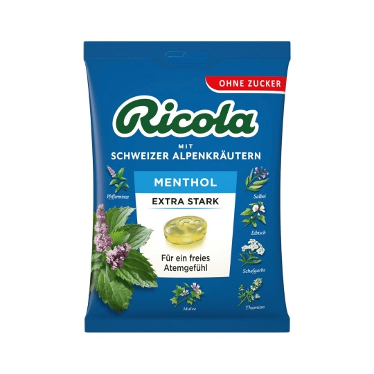 Ricola Menthol Extra Stark 75g