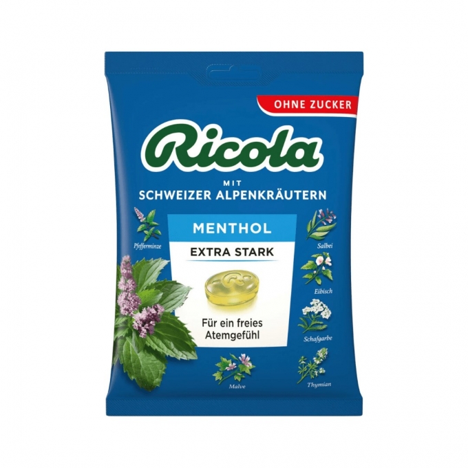 Ricola Menthol Extra Stark 75g