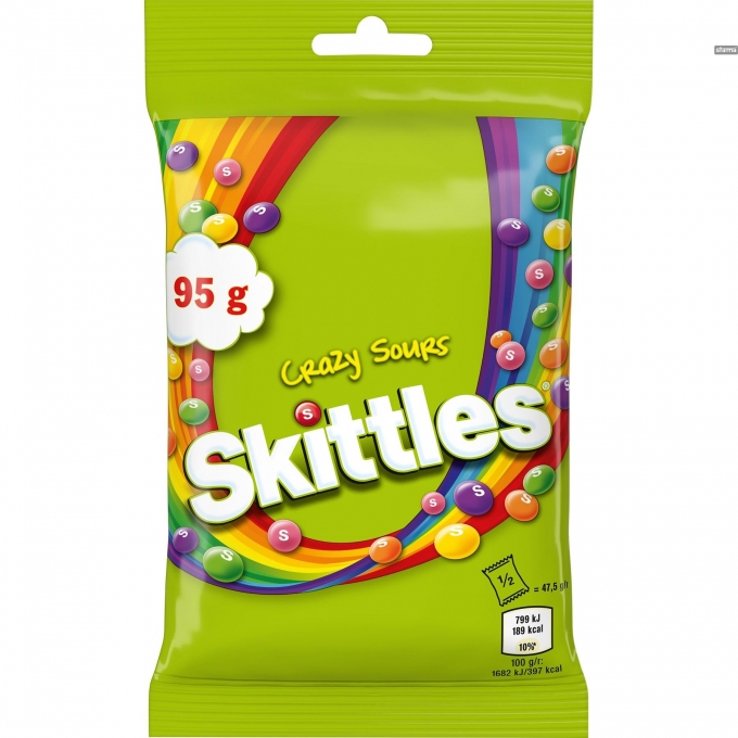 Skittles Crazy Sours 95gr