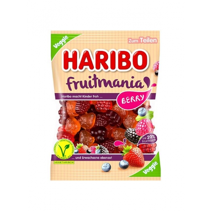 Haribo Fruitmania Berry Vegetarian 160 g