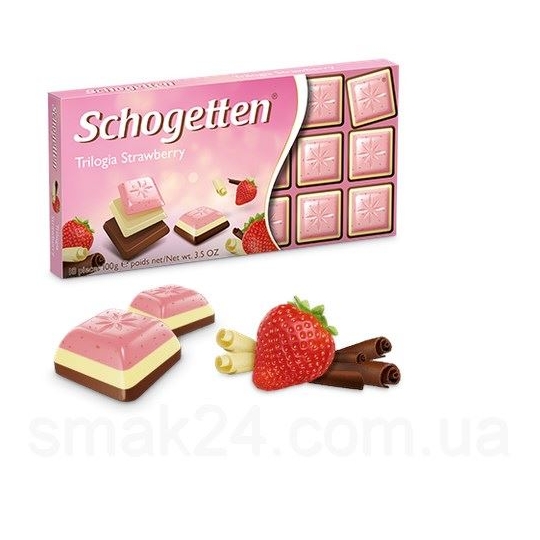 Schogetten Trilogia Erdbeer 100 G		