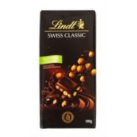 Lindt Swiss Classic Dark Choccolate With Roasted Hazelnut 100 G