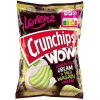 Lorenz Crunchips Wow Cream & Mild Wasabi 110g