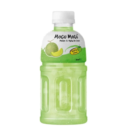 Mogu Mogu Melon Flavored Drink with Nata de Coco 320ml