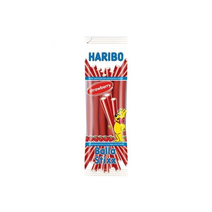 Haribo Strawberry Balla Stixx 200gr